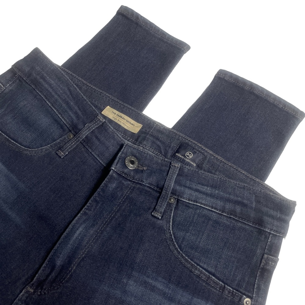 AG Adriano Goldschmied 30R‎ Womens Jeans The Farrah Skinny Pockets in back